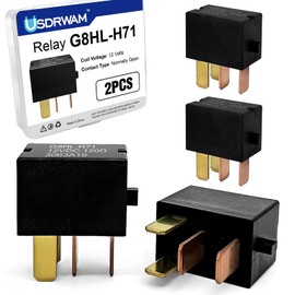 2PCS Automotive Relay, G8HL-H71 39794-SDA-A03 39794-SDA-A05 12VDC, Compatible for 2003-2014 Accord 2006-2014 Civic 2007-2014 Acura MDX CR-V CR-Z Element Car