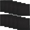 10 Pack Cat Litter Box Charcoal Filters Replacement Carbon Odor