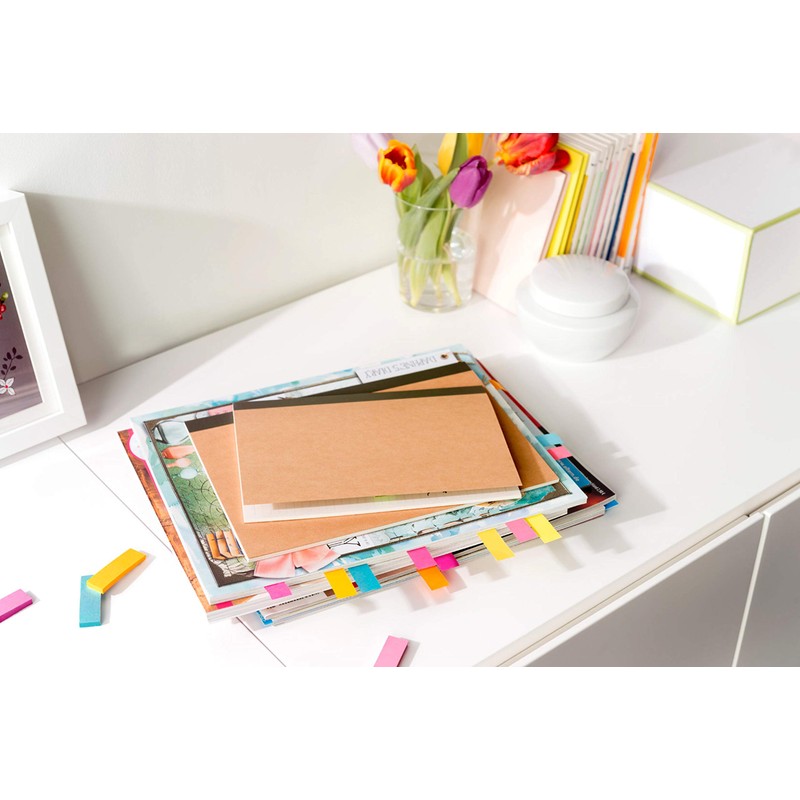 Post-it® Combo Pack, 1 Pad 3"x4", 3 Pads 1"x3", 5