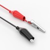 Cleqee 10PCS Alligator Clips Electrical Test Leads Dual Ended Crocodile