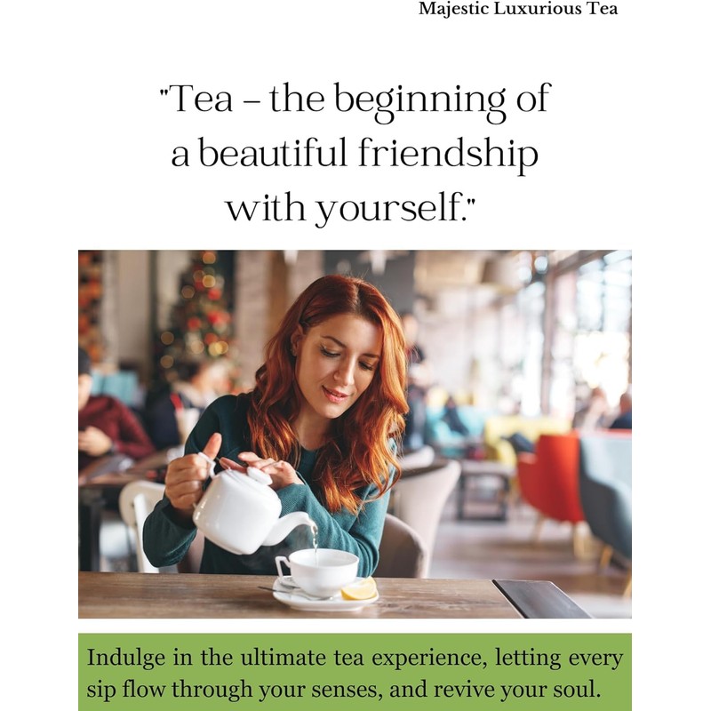 Majestic Tea | Lemon Ginger | Black Tea| Natural ingredients|