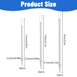 Molain 6pc Yarn Needles - Tapestry, Darning, Blunt Eye with Stitch Markers for Knitting, Crocheting, Weaving