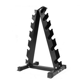 6 Tier Dumbbell Rack Stand Only, Steel A-Frame Dumbbell Weight Rack for Home Gym, 660 Lbs