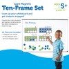 Learning Resources Giant Magnetic Ten Frame Set, Set of 4,