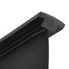 11in Surf SUP Fin PVC Fixed Socket Type Black Center