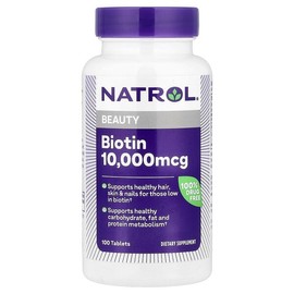 Natrol Biotin, 100 tablets / Natrol (나트롤), 비오틴, 100정