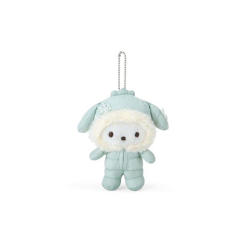 Sanrio 247707 Mascot Holder (Fluffy Winter) Pochacco Key Chain