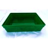 Instrument tray – 19cm x 14cm x 5.5cm. polypropylene (Green)