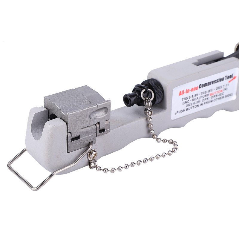Crimping Pliers Steel Multifunctional Terminals All In One Compression Tool