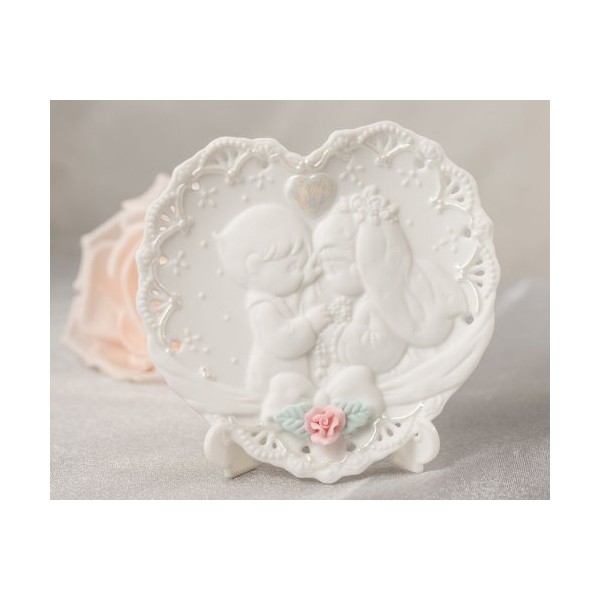 Precious Moments Forever True Porcelain Decorative Wedding Mini Plate