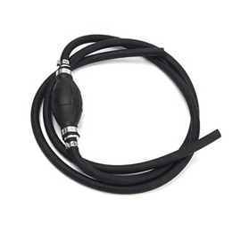 YYSG Fuel Line Assembly, 3/8" Rubber Marine Outboard Boat Motor RVs Fuel Assembly with Primer Bulb Steel Hose Clamps 6FT