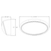 Lumitronics RV 12V LED Oval Porch Utility Light with On/Off