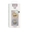 BIBS Colour Soothers Pack of 2, BPA-Free, Symmetrical Teat. Natural