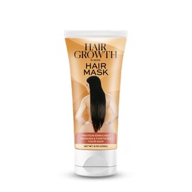 Hair Growth by Jailyne Mask - Beer & Vegan Keratin Revitalizing Hair Mask with Natural Ingredients for Enhanced Growth and Healthy Hair -  16 oz - 480 ml - Specification: 1 bottle