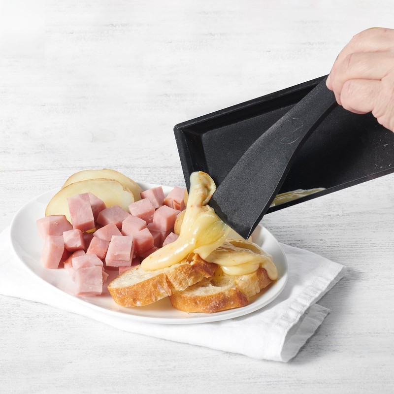 Starfrit Cheese Raclette Set - Non-Stick Tray - Foldable Handle