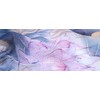 Fukufuku Women's Floral Chiffon Beach Scarf, Scarf, Large, Thin, Spring,