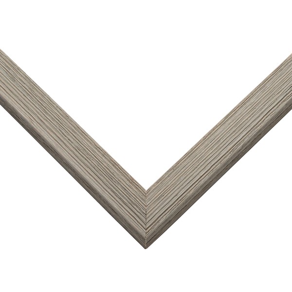 8x9 Shadow Box Frame Grey | 1.125 Inches Deep Real