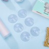 FUYOAL 8 Pcs Suction Hooks, Clear Towel Hooks Window Suckers