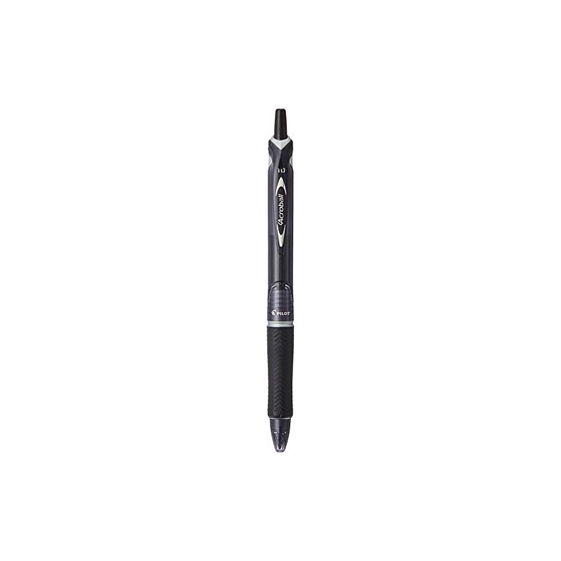 Pilot 020101001 Retractable Ballpoint Pen - Black (Pack of 10)