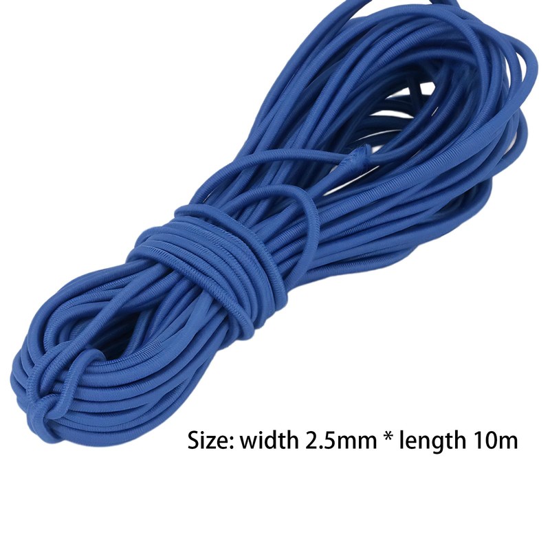 Leliafleury 10 Meter Royal Blue Elastic Cord 2.5mm Elastic String