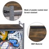 Mythinglogic Rolling Ball Storage Cart, Sports Equipment Storage Organizer for