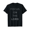 Focus On The Lord Cool Religion Faith Jesus Christian Gift