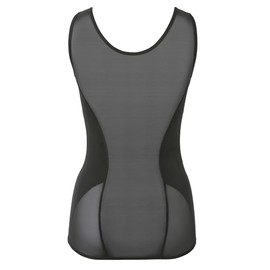 Bradelis New York Wire-Free Bra Cami, Easy Though Slimming Bust Up Shaper 24, Black