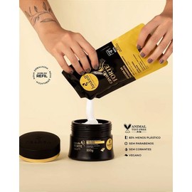 Haskell - Linha Cavalo Forte - Refil Condicionador 250Ml - (Strong Horse Collection - Refill Conditioner 8.45 Fl Oz)