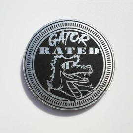 FMSgear Pair (2) GATOR Rated Fender Badges fits JEEP WRANGLER Gladiator Florida emblem