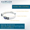 KAWACH K-1110 LED Motion Sensor Headlamp, Hands Free Ultra-Low Profile,