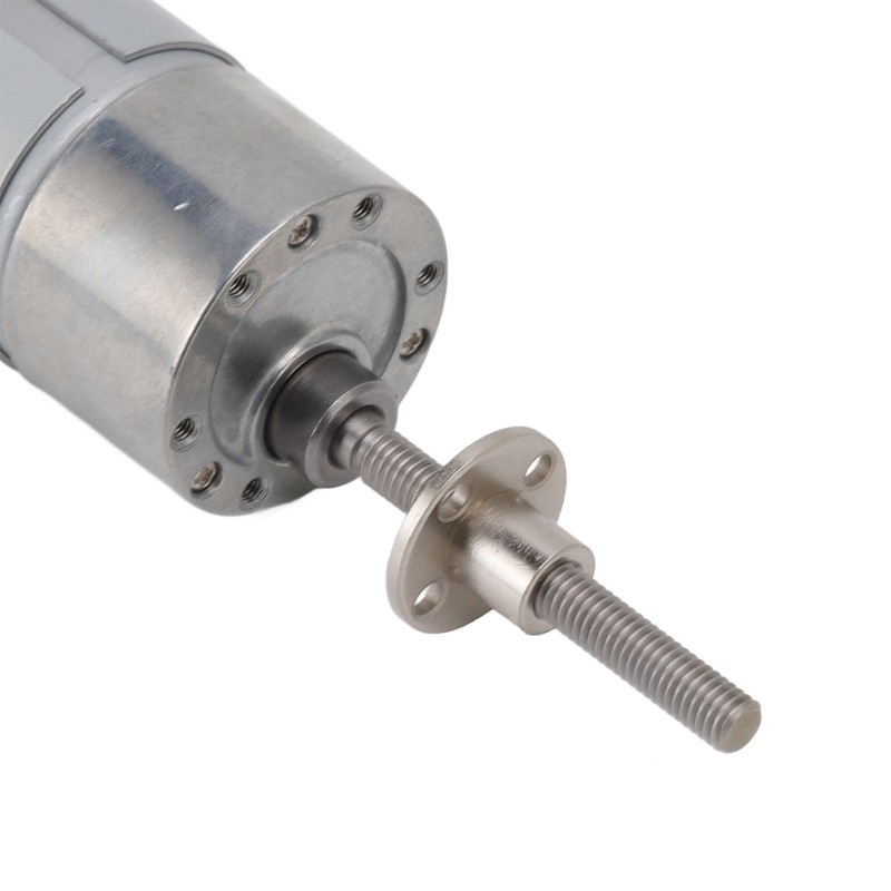 DC24V Self Locking Worm Gear Motor High Torsion Speed Reduction