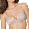Fruit of the Loom Women's Lightly Padded Wirefree Bra, Sand,