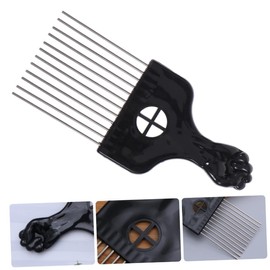 IWOWHERO Wide Tooth Comb Styling Grooming Rake for Long Thick Hair for Adults Boys and Girls Professional Hair Brush for Salon