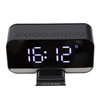 D‑88 Multifunctional Bluetooth Clock Speaker Portable Dual Alarm Clock Function