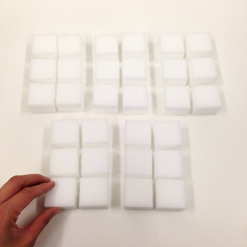 OE Melamine Sponge, White, Approx. Length 1.6 x Width 1.2