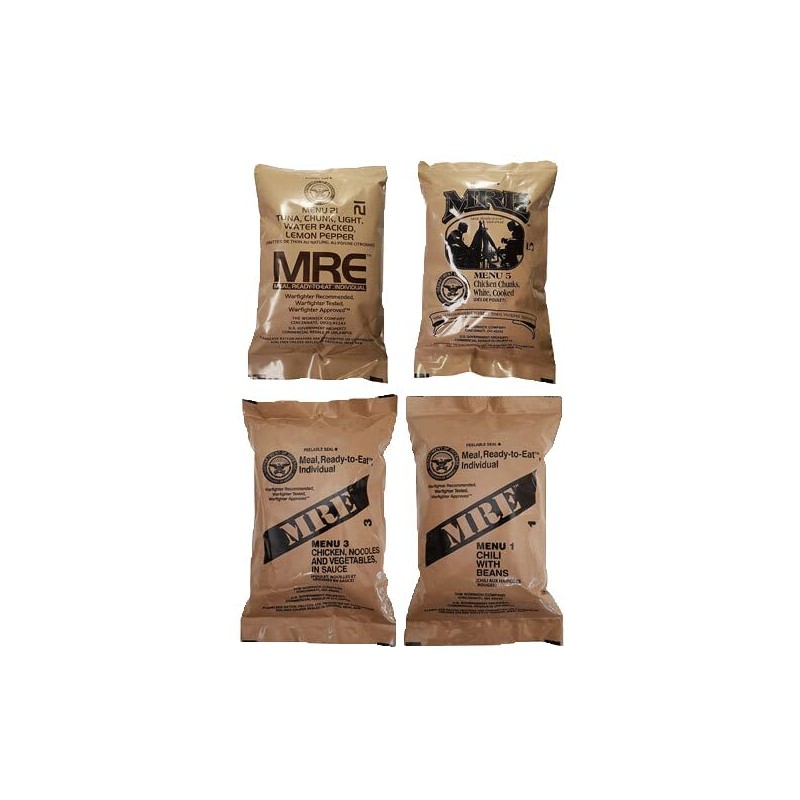 Generic 2026 Inspection Dated MRE (4-Pack)