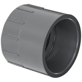 Spears 835 Series PVC Pipe Fitting, Adapter, Schedule 80, 3" Socket x NPT Female