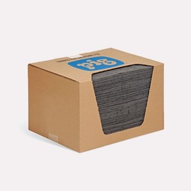 US-Made Multipurpose Absorbent Mat Pads, 100 Sheets New Pig