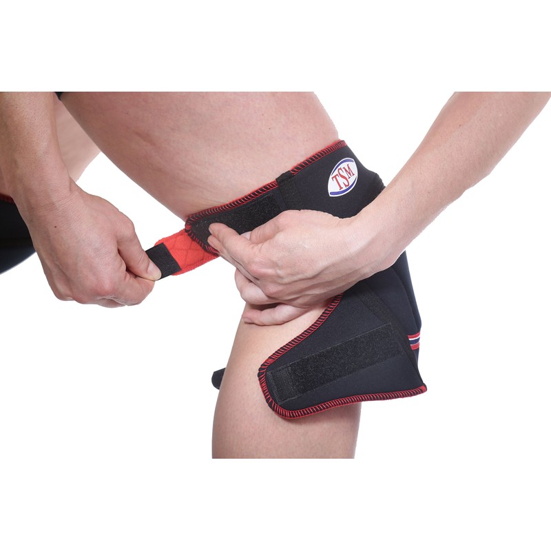TSM Sportbandage Knie Protec aktiv, Schwarz, M, 2157