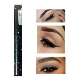 Magic Mabelle Delineadores De Colores Glitter, Brillos Tonos Magic Mabelle Color Negro con destellos plateados Efecto Glitter