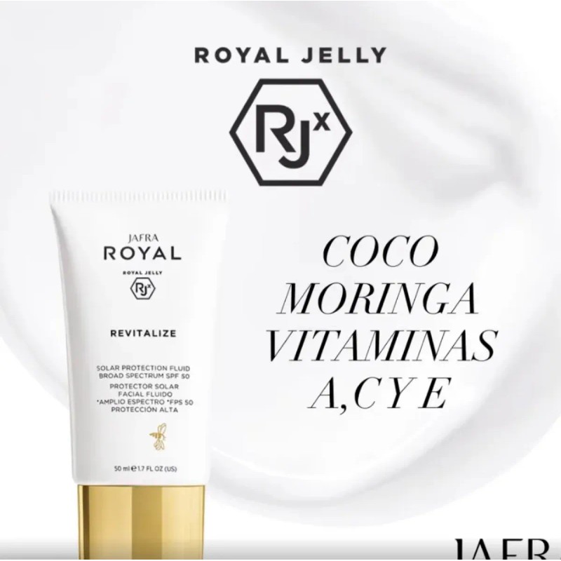 Royal Revt Prot Sol Fac Jafra Protector Solar Facial Jelly