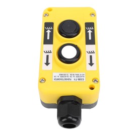 Rainproof Electric Hoist Crane Pushbutton Switches COB-61 Crane Pendant Control Station for Industrial Controls AC250V 5A 500V 2A