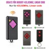 Selridasia Garage Door Remote Control Compatible with Dickert MAHS433-01 433.92MHz