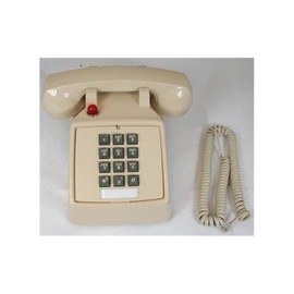 Cortelco ITT-2500-57MD-ASH 250044-VBA-57MD Desk w/ Message Waiting