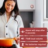 dretec Kitchen Timers, 60 Minute Mechanical Visual Timer Outlet Magnetic