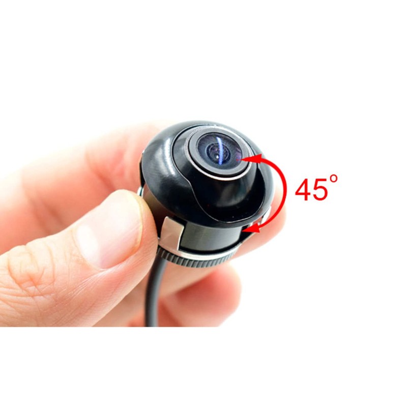 CCD 180 Degree Fisheye Lens Car Rear View Front View