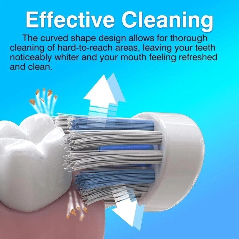 Replacement Brush Heads for Waterpik Sonic-Fusion 2.0 Flossing Toothbrush ...