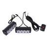 24W 12V 8LED Strobe Lights Bar High Brightness Warning Caution