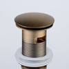 Pop Up Drain Stopper with Overflow, Beelee Bathroom Vanity Vessel