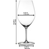 Riedel 00 Collection 001 Red Wine Glass, Set of 4